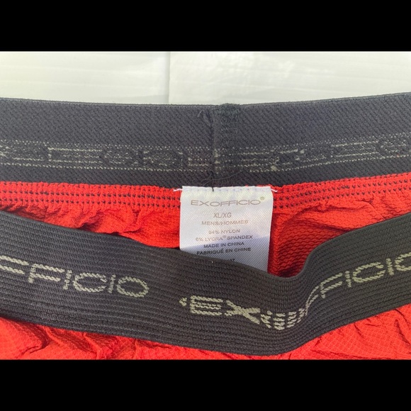 Exofficio New Men’s Red Brief NWOT